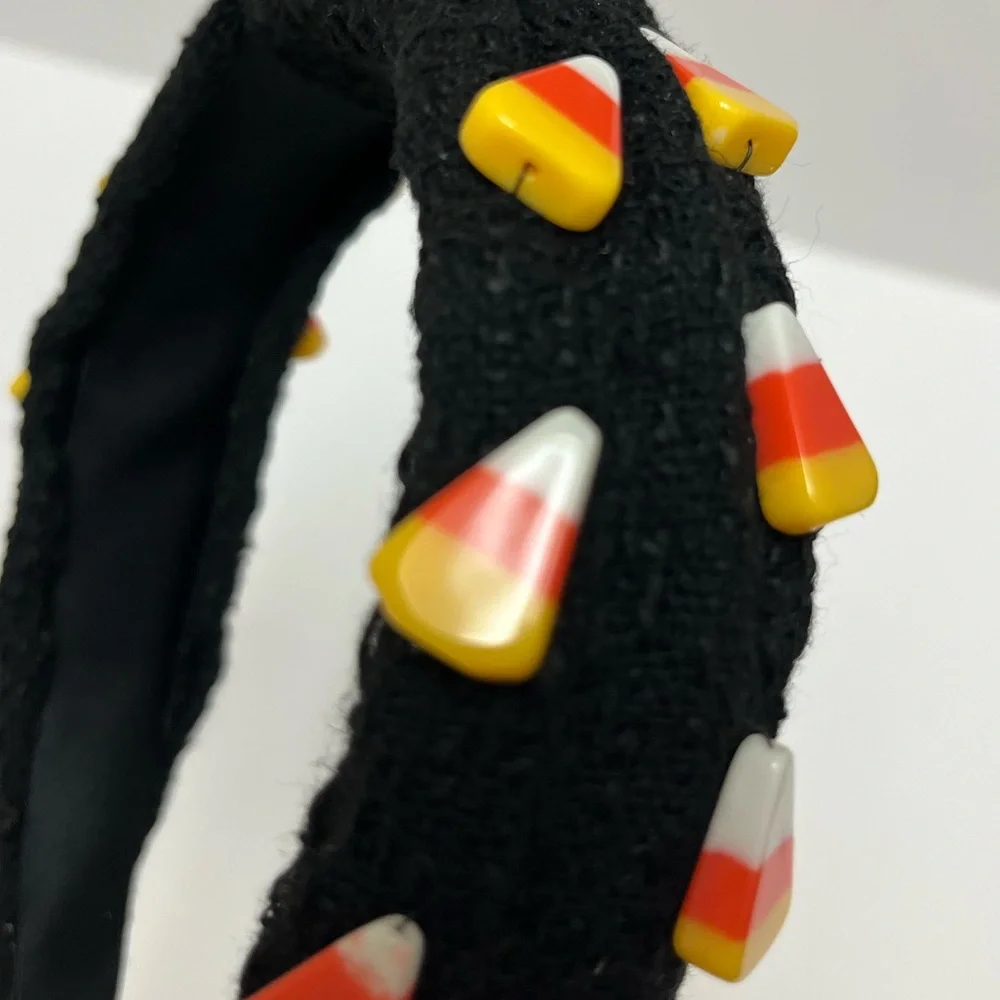 NWT ⚜️🖤⚜️ PIPER K Halloween Candy Corn Headband